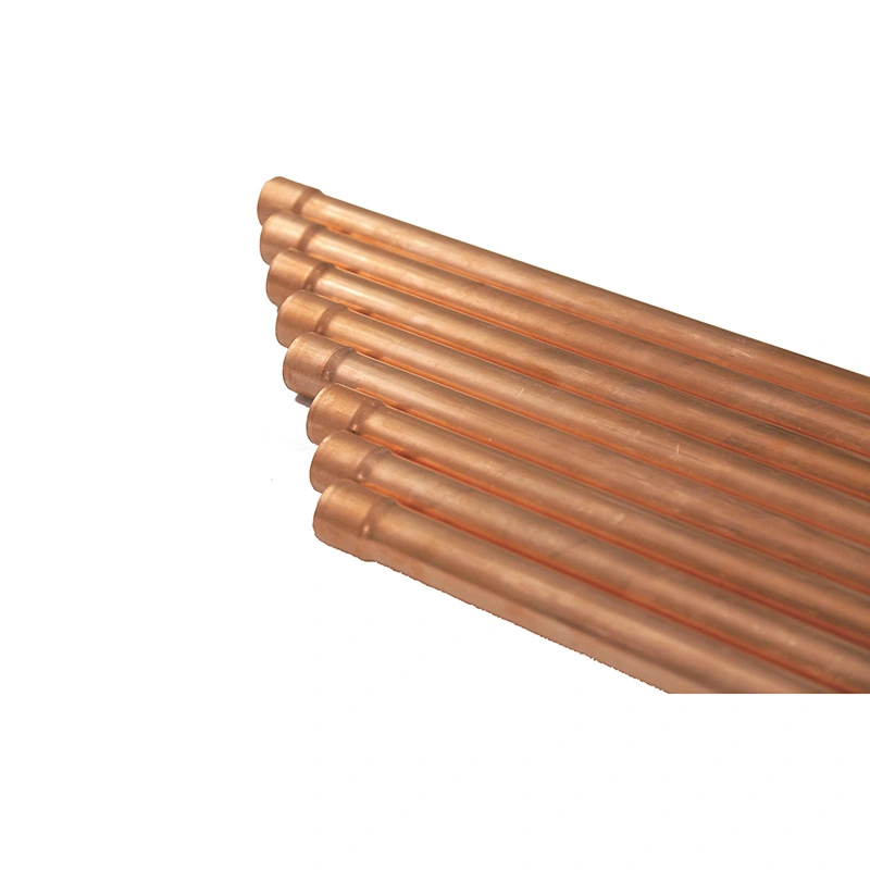 Tubo reto de cobre para refrigeração